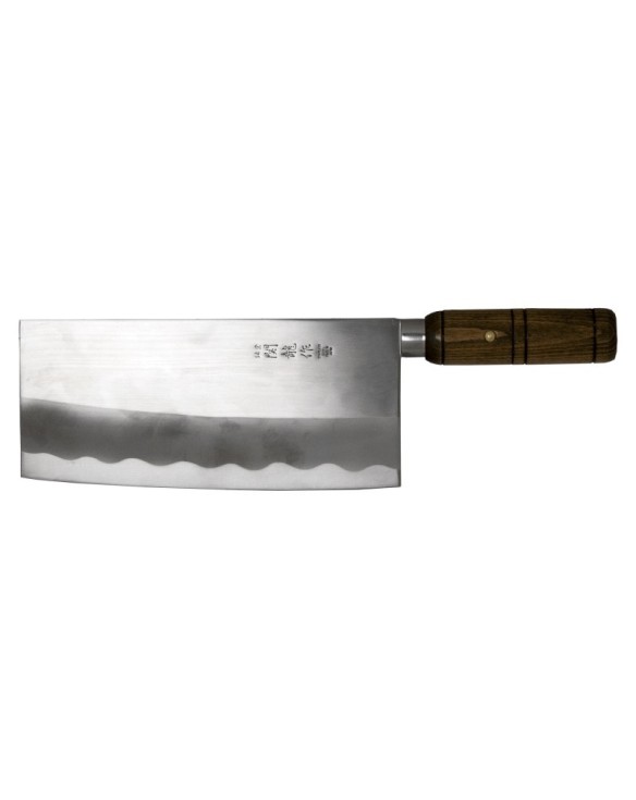 Cuchillo hacha de acero inoxidable mango de madera sekiryu 32cm