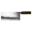 Cuchillo hacha de acero inoxidable mango de madera sekiryu 32cm