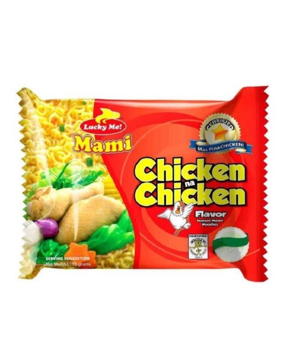 Fideos Instantáneos de pollo Lucky 55g