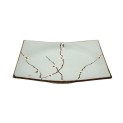 Plato cuadrado de porcelana soshun 23cm