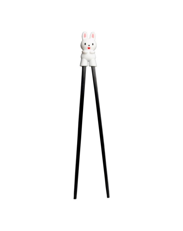 Palillo de aprendizaje 26cm conejito blanco