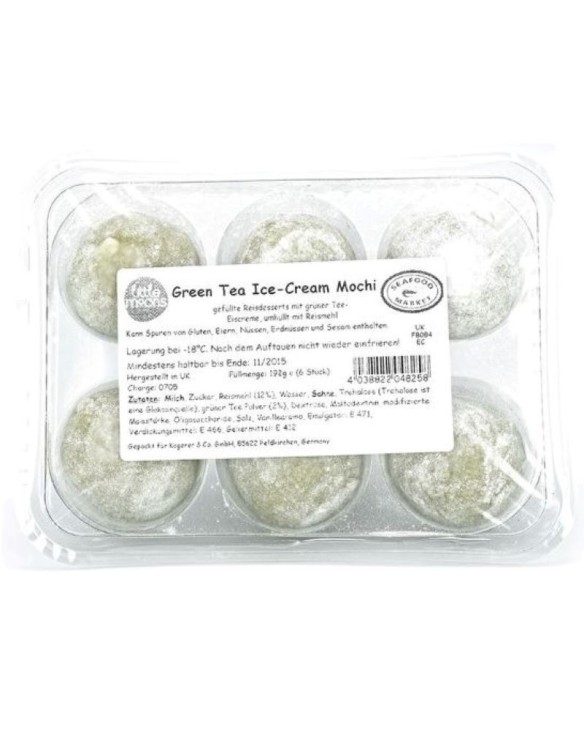 Mochis Seafood Market de Helado de Té Verde 6uds.