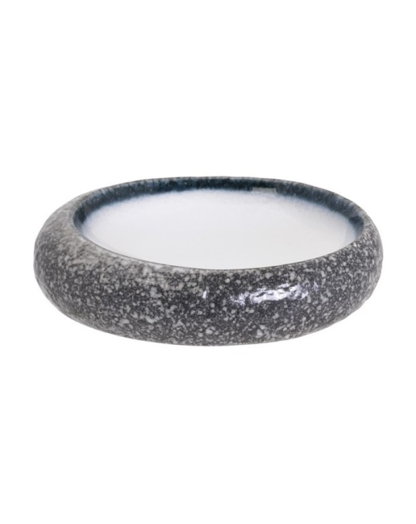 Plato ovalado de porcelana tajimi blanco 14,5cm