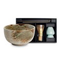 Set para té en cuenco 13x7cm escobilla, soporte y cuchara Hikari