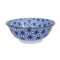 Cuenco de porcelana banco azul 8cm