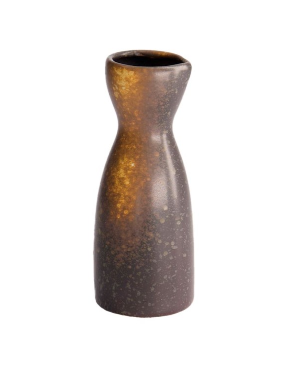Jarra para sake de porcelana "Edo Brown" (13.5cm)