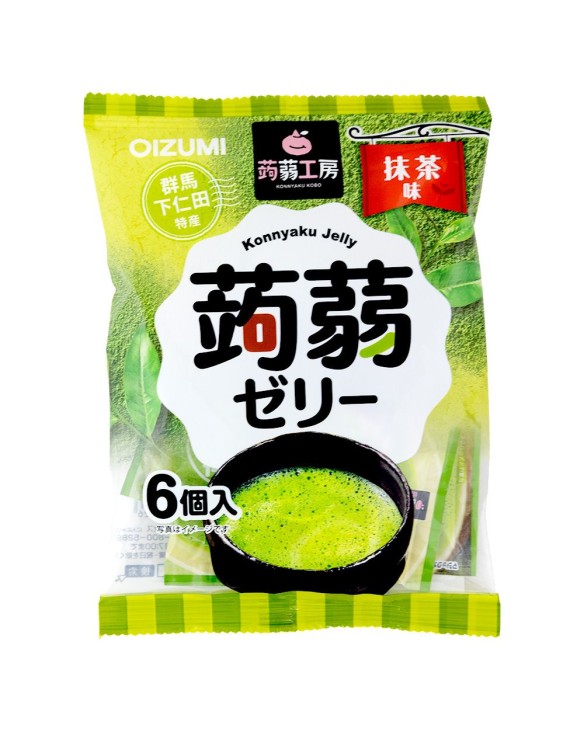 Gelatina de konjac sabor matcha (OIZUMI) 106g