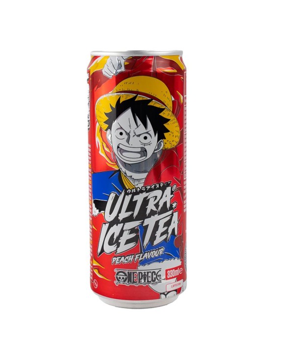 Bebida One Piece Iced Tea de Melocotón Luffy 330ml