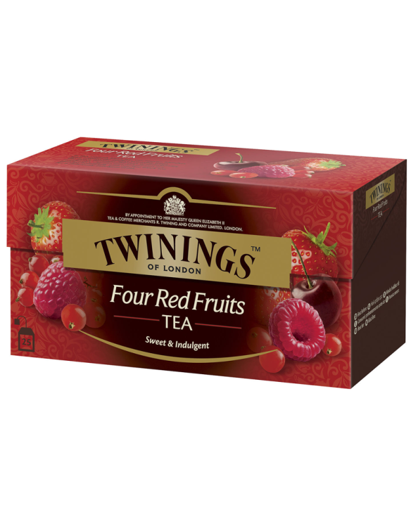 Té Twinings Cuatro Frutos Rojos 25uds.