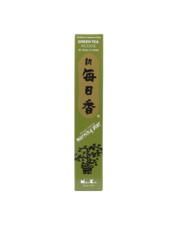 Incienso Green Tea "Morningstar". 50 sticks.