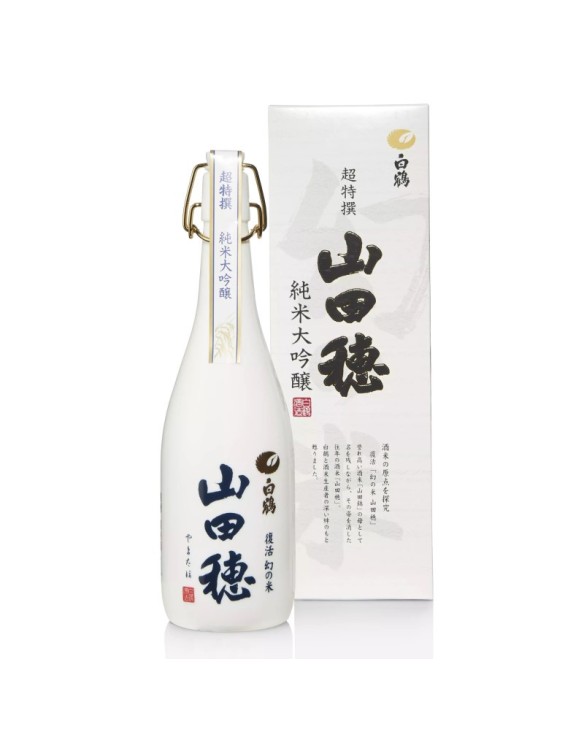 Sake Junmai Daiginjo Yamada-Ho Premium Hakutsuru. 720 ml Alc 15,5%