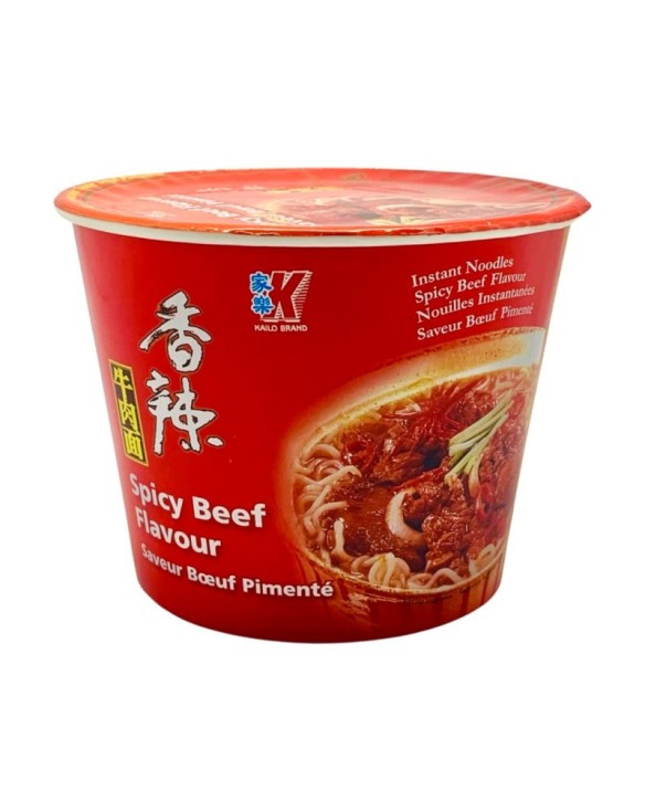 Bowl de tallarines sabor a ternera picante kailo 120g