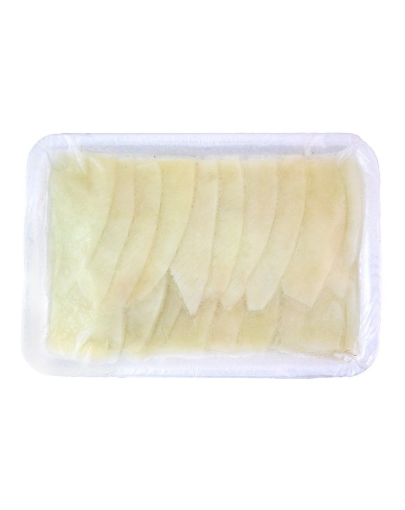 Filetes congeladas de calamar sushi crudoYari-Ika Shirakiku 160g
