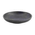 Plato redondo para salsa "Yuzu negro" (10cm)