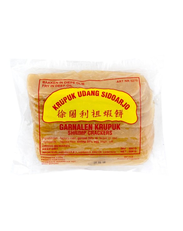 Galletas Krupuk Udang Sidoarjo de Gamba 500g