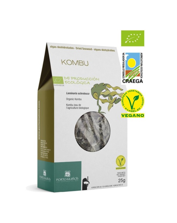 Algas Kombu Porto-Muiños Eco 25g