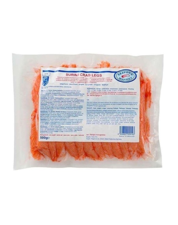 Tiras de surimi sushi kanini seafood market 500g