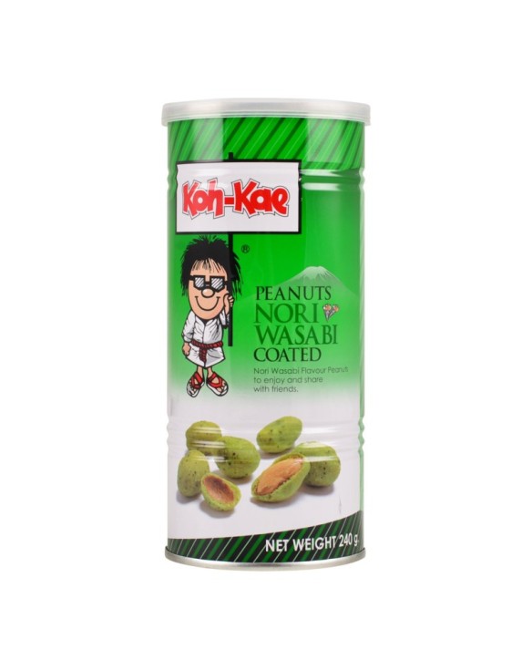 Cacahuetes Koh-Kae con Wasabi y Alga Nori 230g