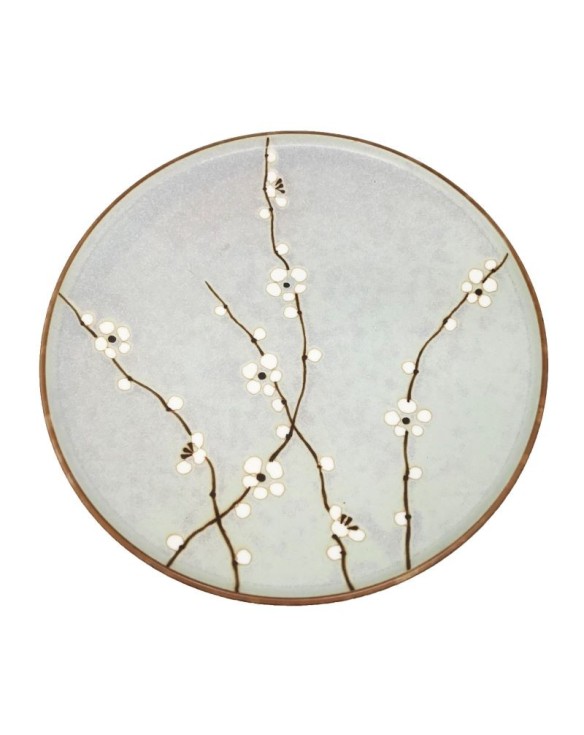 Plato redondo de porcelana soshun 19cm