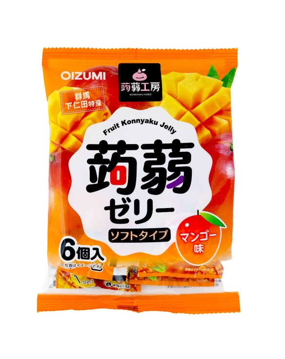 Gelatina de konjac sabor mango (OIZUMI) 112g
