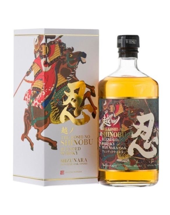 Whisky blended mizunara oak (SHINOBU) (Alc.43%) 70cl