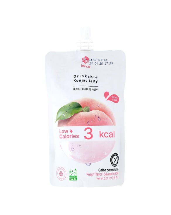 Gelatina de konjac sabor a melocotón (JELLY B) 150ml