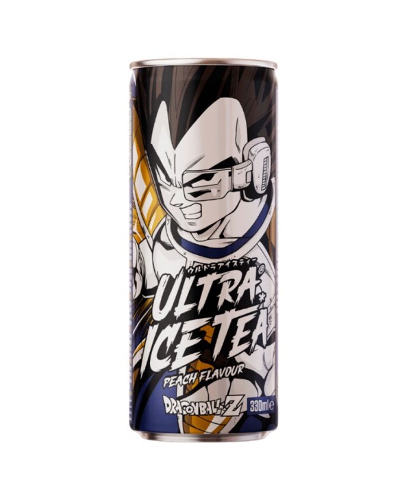 Bebida Dragón Ball Z Iced Tea de Melocotón Vegeta 330ml