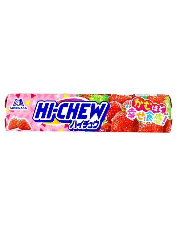 Caramelos masticables de fresa (MORINAGA) (12 pcs) 55,2g