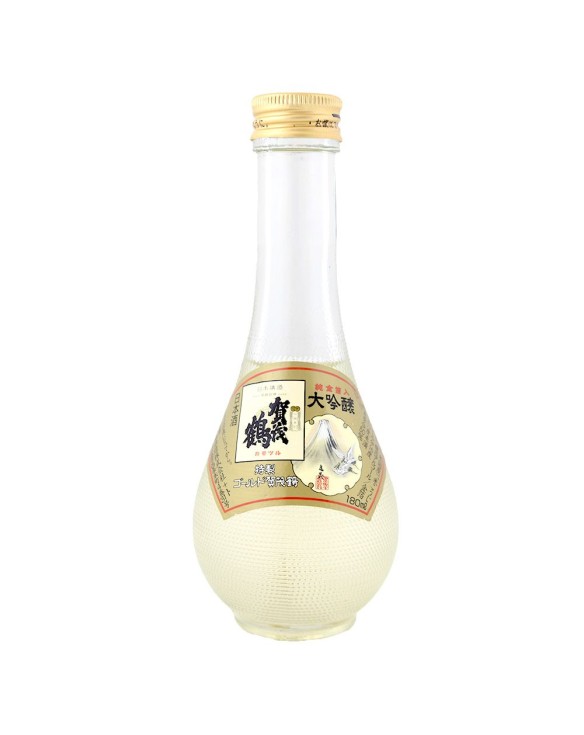 Sake tokusei gold daiginjo Hakutsuru. 180ml Alc.16-17%