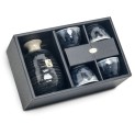 Set para sake de porcelana 300ml "Azul beig"
