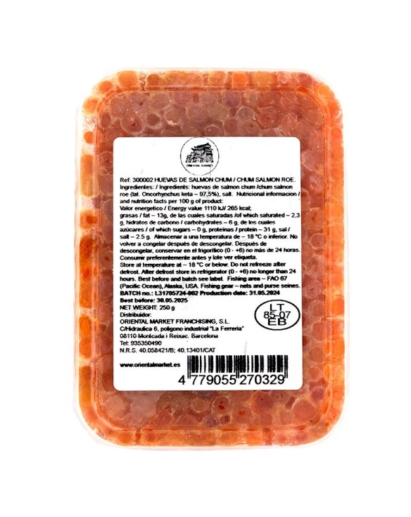 Huevas ikura chum 250g