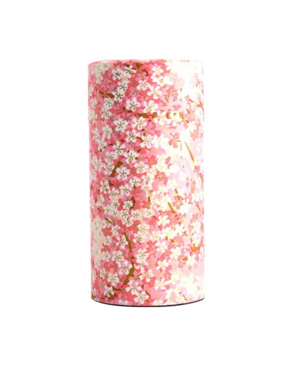 Envase inoxidable en rosa para té 200gm