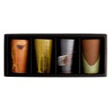 SET 4 TAZAS DE TÉ PORC. 5,5x8,5cm "Craft"