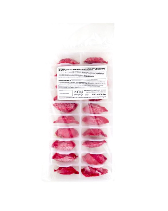 Gyozas OM de Ternera y Verdura 20uds.