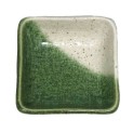 plato cuadrado de porcelana para salsa verde 7,5cm