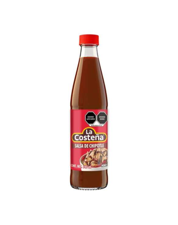 Salsa Chipotle botella cristal 140 m "La Costeña"