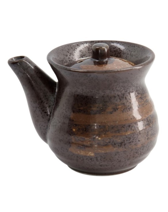 Jarra de porcelana para salsa 180ml "grafito ocre"