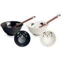 set de 2 cuencos porcelana 15cm 2 palillos "Gato"