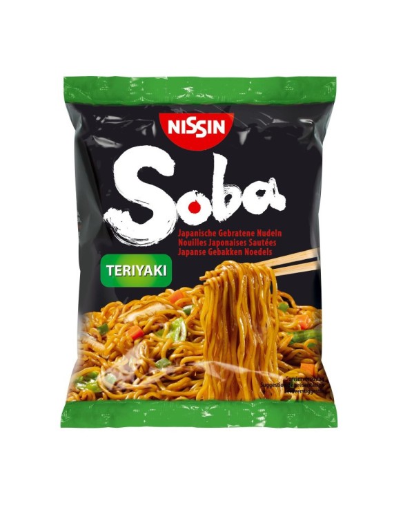 Tallarines Instantáneos yakisoba de sabo teriyaki nissin 110g