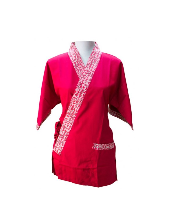 kimono yukata rojo tapeta rojo