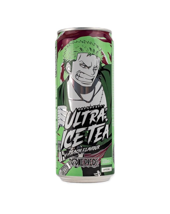 Bebida One Piece Iced Tea de Melocotón Zoro 330ml