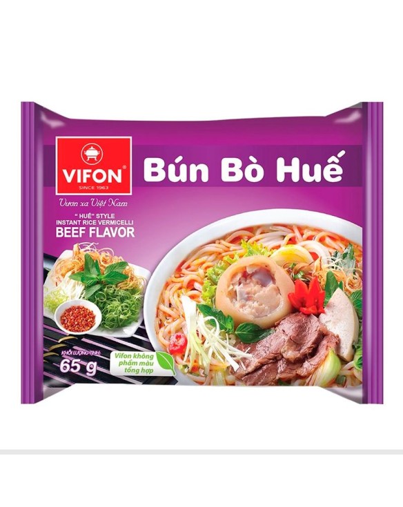Fideos Vifon de Arroz Vermicelli sabor Ternera 70g