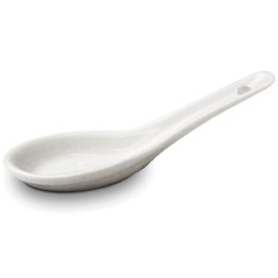 Cuchara de porcelana blanco...