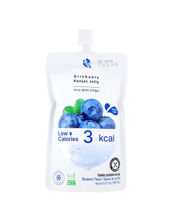 Gelatina de konjac sabor a arándano (JELLY B) 150ml