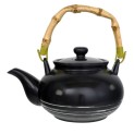 Tetera de porcelana 1L black maru