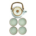 Set de té "soshun" con tetera 0,7 l. de cerámica
