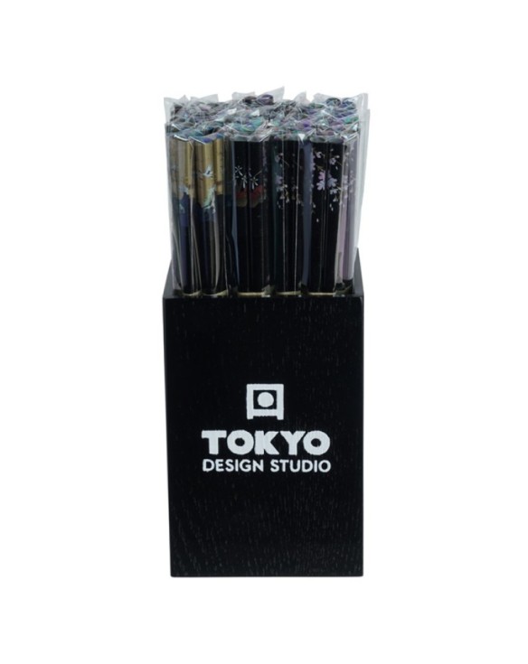 Palillos negros 5 modelos