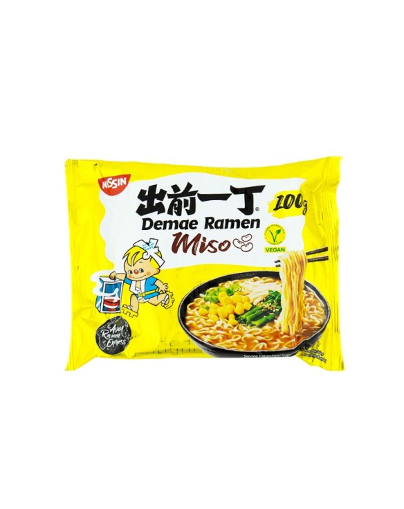 Fideos Nissin Instantáneos sabor Miso 100g