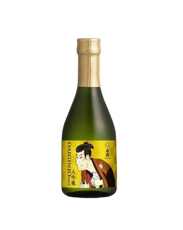 Sake daiginjo ukiyoe Hakutsuru 300ml.Alc.15,5%
