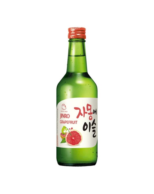 Vino soju pomelo koreano Jinro 360ml Alc.16.9%